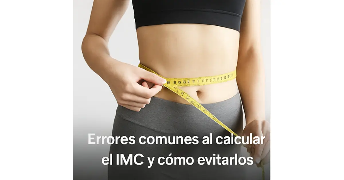 Errores comunes al calcular el IMC