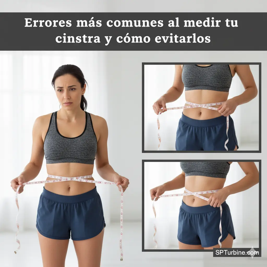 Errores al medir tu cintura